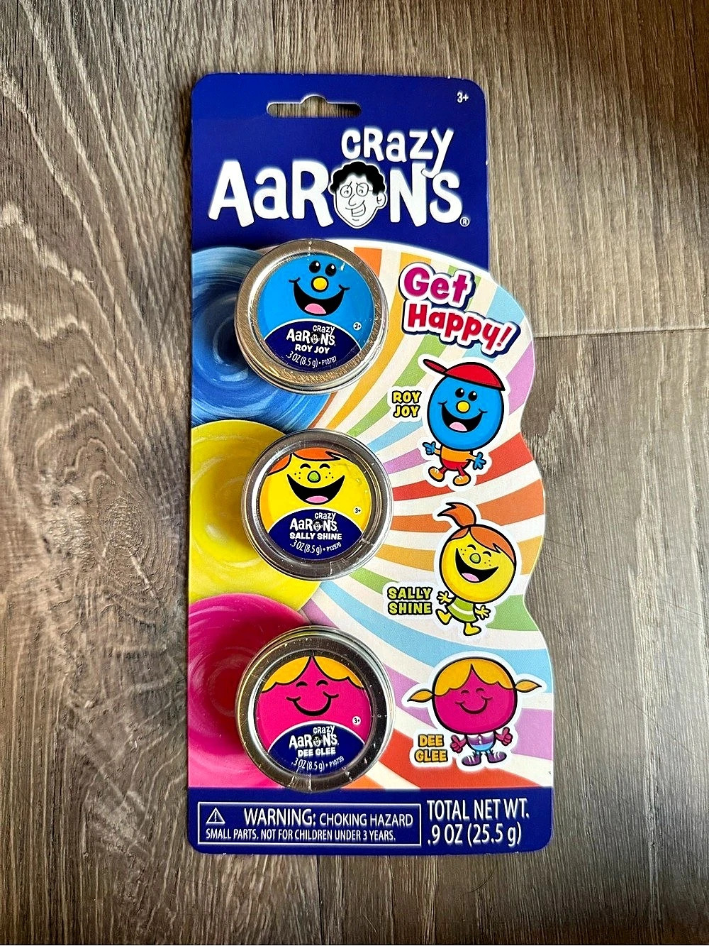 Crazy Aaron's Get Happy! Putty Set NWT Blue & Pink
